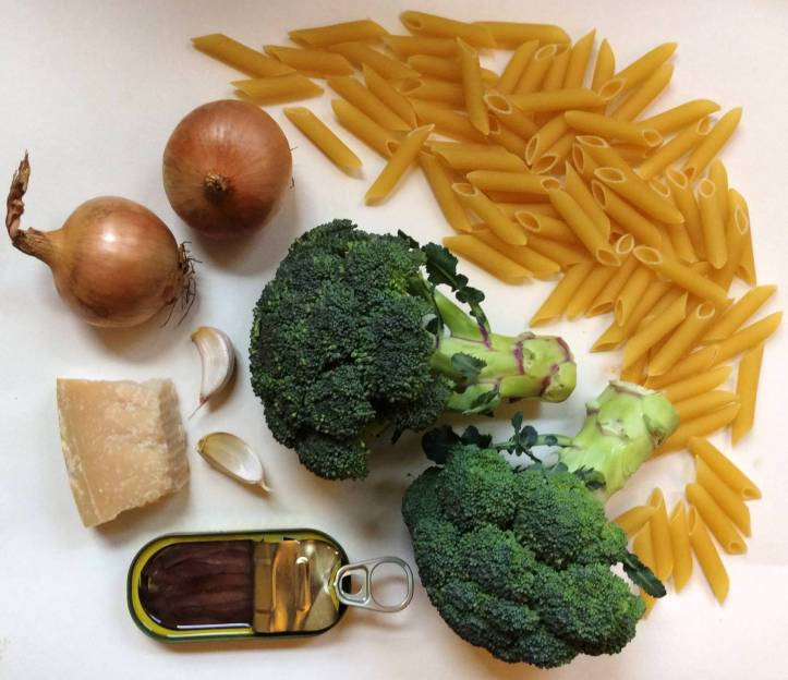 broccoli pasta ingredients1